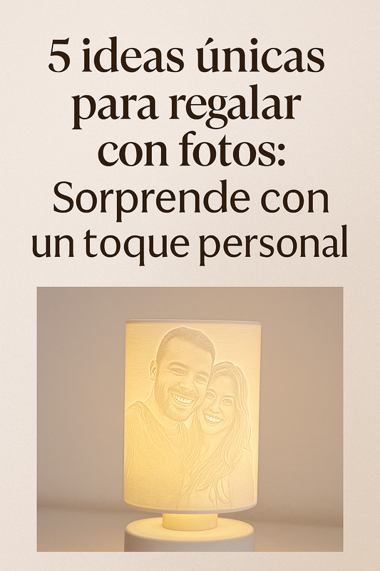 5 Ideas unicas para Regalar con Fotos: Sorprende con un Toque Personal