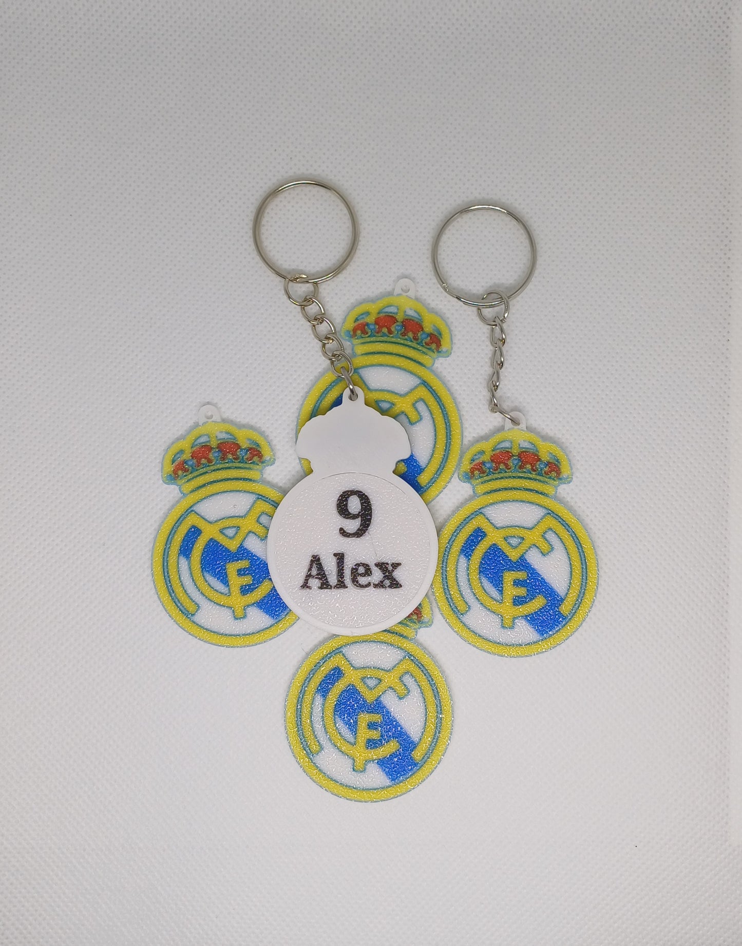 Llavero Real Madrid personalizable