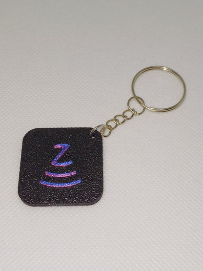 Instagram or TikTok keychain with NFC technology